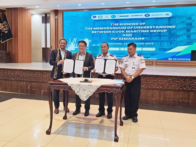 PACC Offshore Services Holdings Ltd (POSH) signs a Memorandum of Understanding (MOU) with PIP Semarang and SEKOLAH TINGGI ILMU PELAYARAN (STIP) JAKARTA