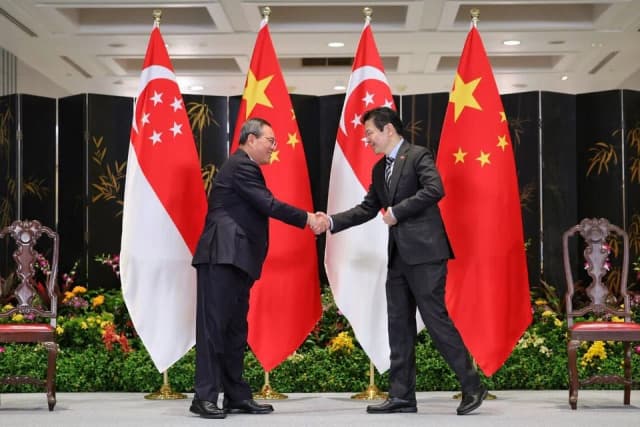 Sโpore, China to establish national green and digital shipping corridor; pledge to deepen ties